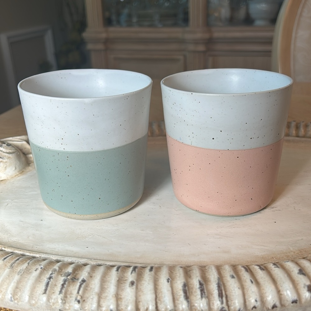West Elm Stoneware Mugs (2) - Picture 4 of 7
